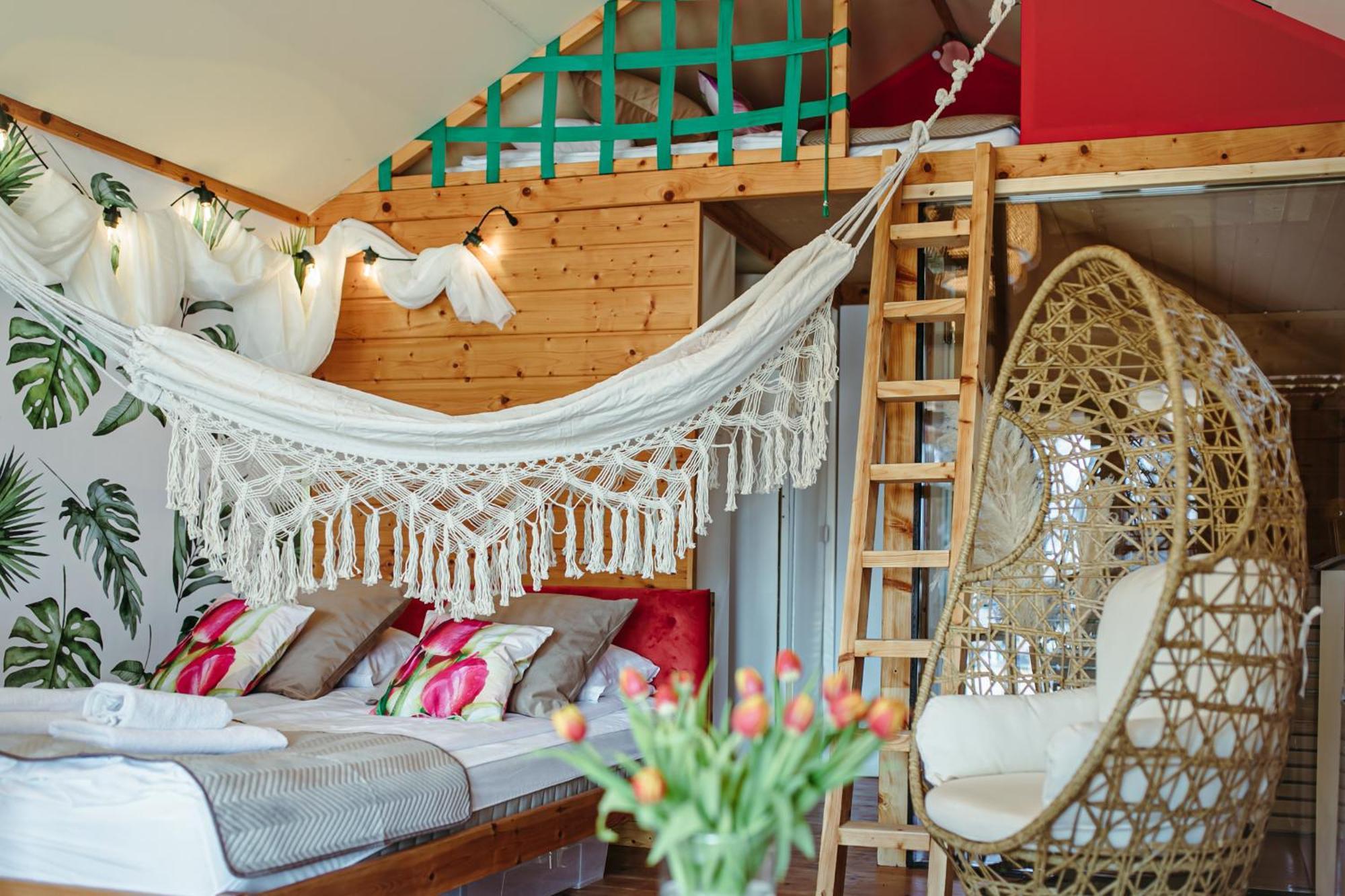 Herbals - Tree&Lake Houses With Bath, Sauna, Bikes, Motorboat Mielno  Room photo