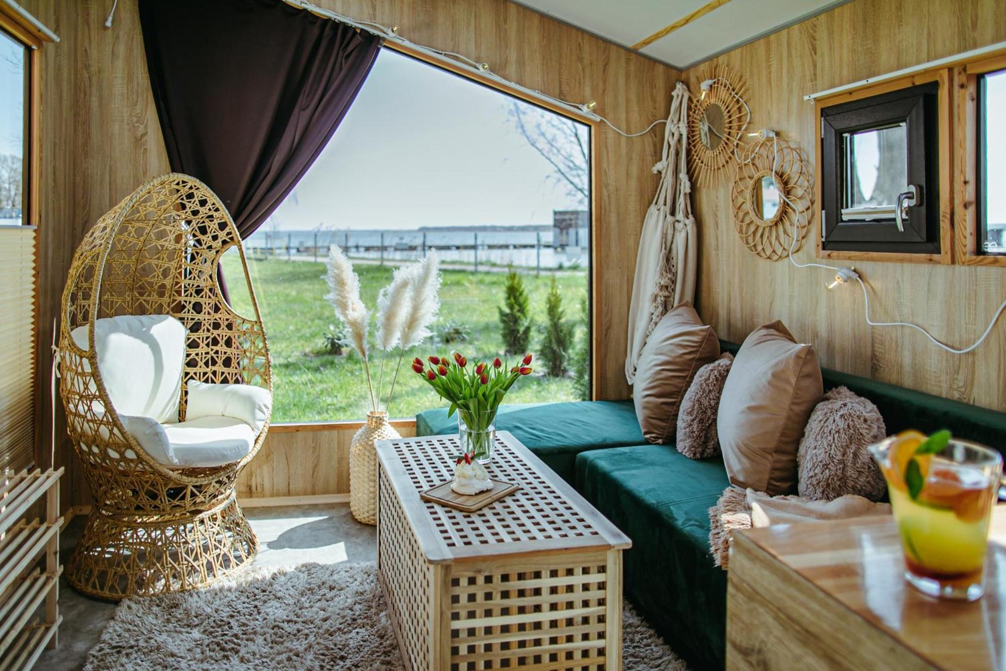 Herbals - Tree&Lake Houses With Bath, Sauna, Bikes, Motorboat Mielno  Room photo